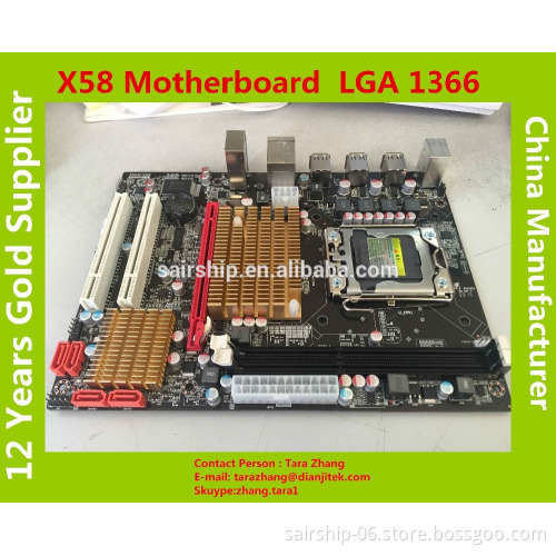 X58 motherboard lga 1366 ddr3